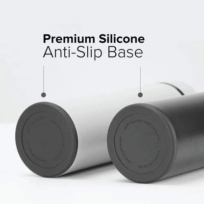 Stainless Steel Thermos Bottle with Digital Temperature Display