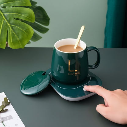 Smart Thermostatic Coaster with Mug