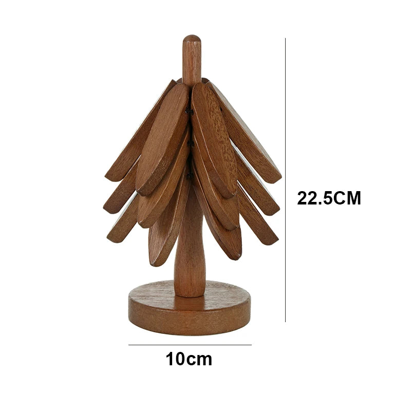 Tree Design Wooden Trivets