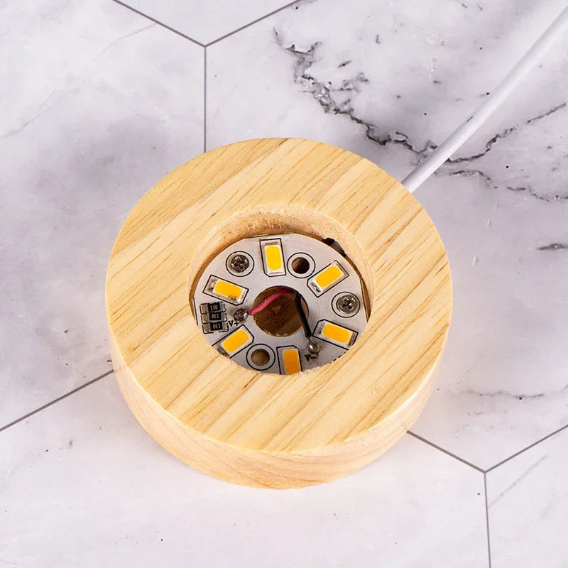 Crystal Christmas Ball Light