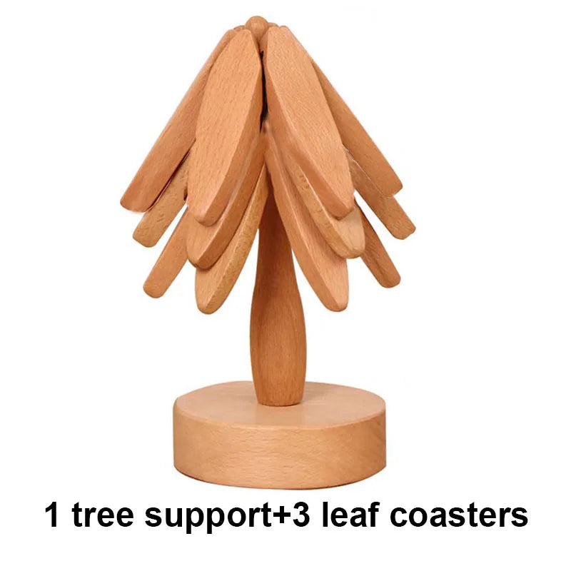 Tree Design Wooden Trivets
