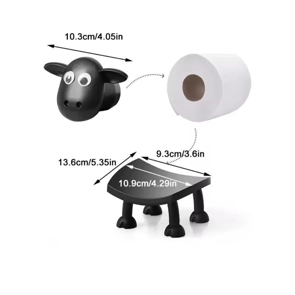 Weightlifting Toilet Paper Holder