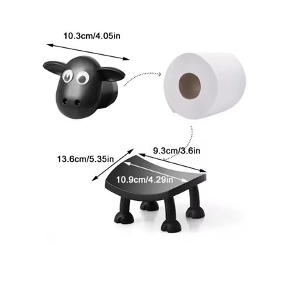 Weightlifting Toilet Paper Holder
