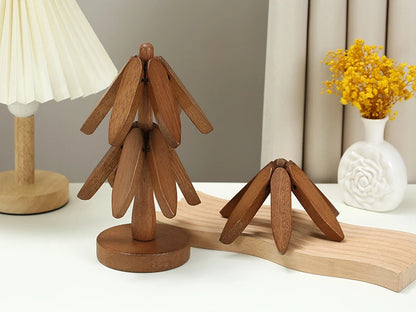 Tree Design Wooden Trivets