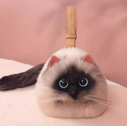 Plush Kitty Bag