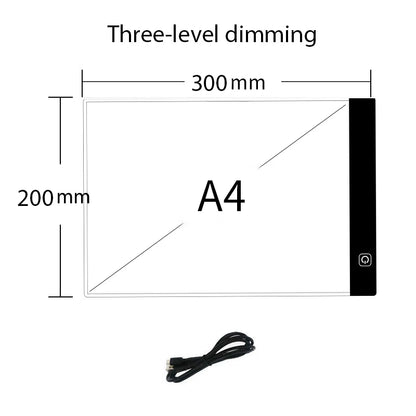 Led Drawing Copy Pad